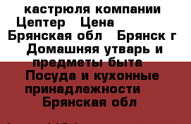 кастрюля компании Цептер › Цена ­ 15 200 - Брянская обл., Брянск г. Домашняя утварь и предметы быта » Посуда и кухонные принадлежности   . Брянская обл.